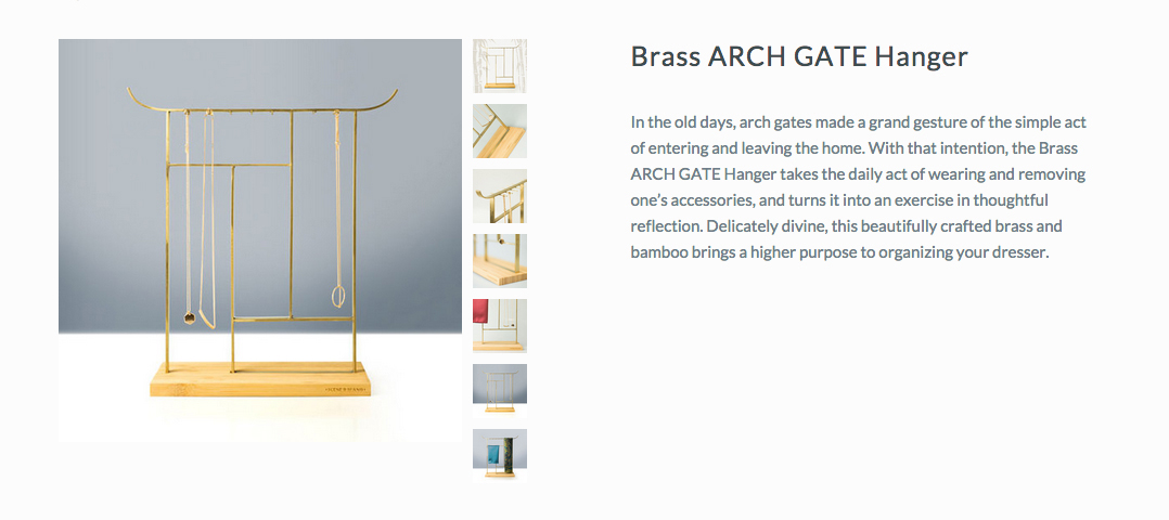 Brass Arch Gate